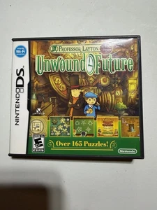 Professor Layton and the Unwound Future (Nintendo DS, 2010) Case And Manual - Picture 1 of 4