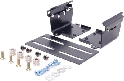 CB‑02 Quick‑Release Mobile Radio Mounting Bracket Kit | Slide‑in Roller Black  Foto 1 de 4