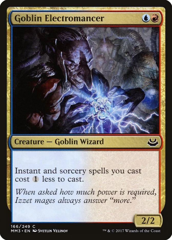 Goblin Electromancer [Modern Masters 2017] Moderately Played - Image 1 of 1