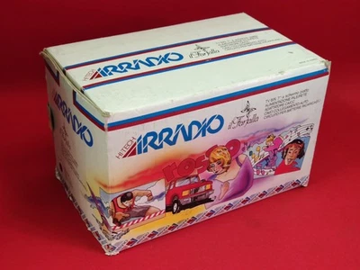 TELEVISORE PORTATILE VINTAGE IRRADIO RADIO TV TELEVISIONE CRT VINTAGE RETRO TECH - Immagine 1 di 4