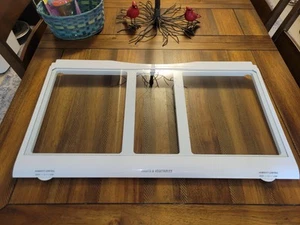 LG Refrigerator Crisper Frame And Glass ACQ36701115 4890JJ1007Y - Picture 1 of 4
