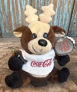 Coca Cola Rentier Plüsch  - Bild 1 von 3