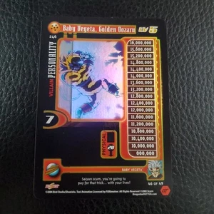 Baby Vegeta, Golden Oozaru Lv5 246 Print Line DBZ CCG Score Limited LP/MP - Picture 1 of 15