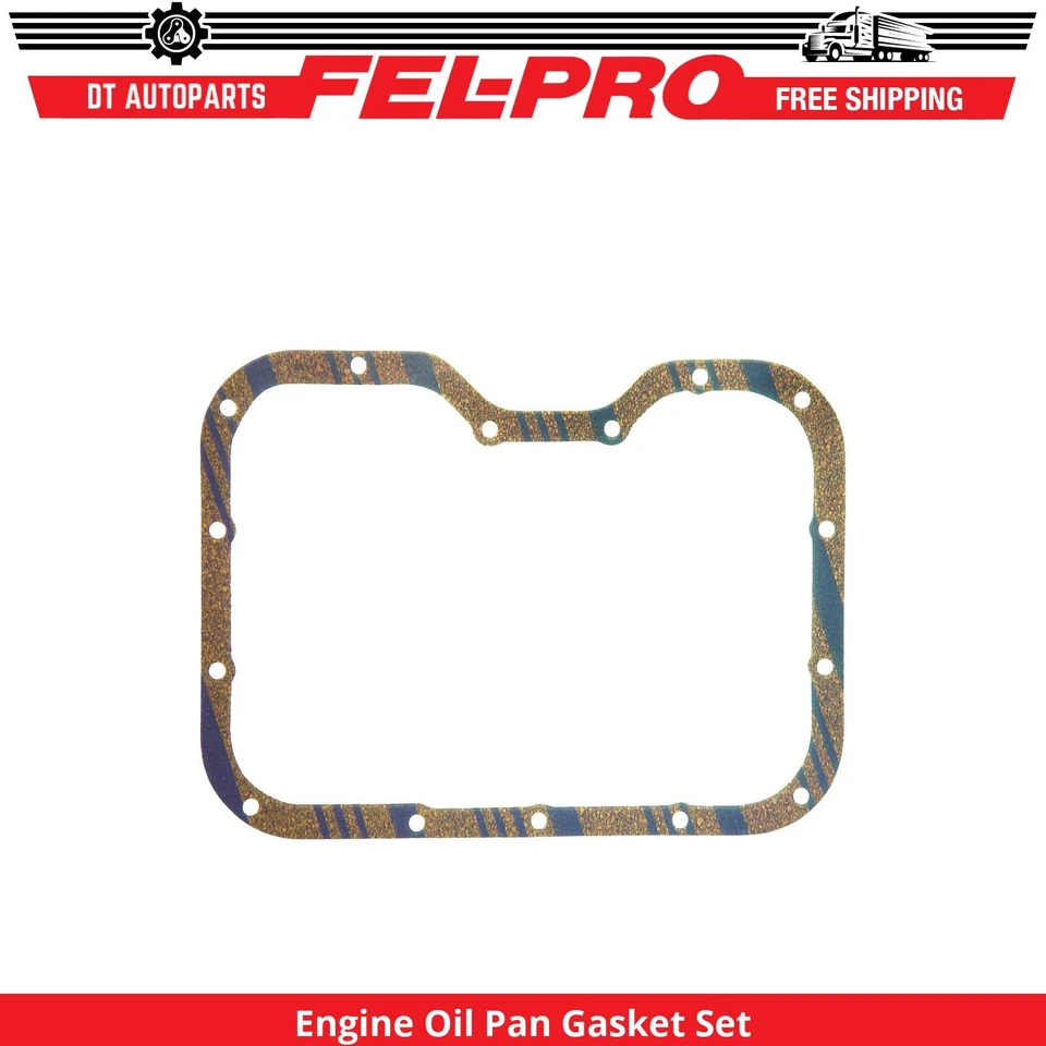 For 1993-1997 Geo Prizm 1.8L L4 Engine Oil Pan Gasket Set Lower Fel-Pro 1994 - Image 1 of 1