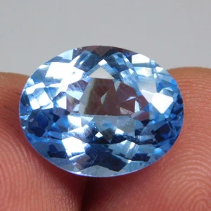 Brillante!!!! Hermosa piedra preciosa de zafiro azul de alta calidad de 5,20 quilates certificada - Imagen 1 de 6