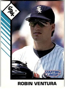 1993 Kenner Starting Lineup Cards #500569 Robin Ventura Portrait - Picture 1 of 2