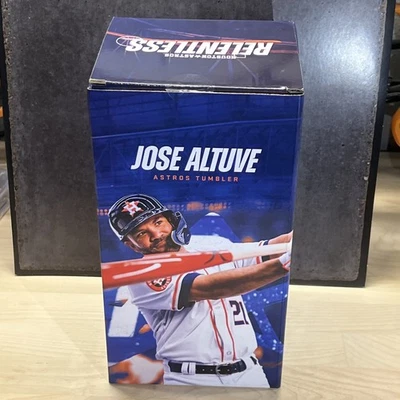 2024 Houston Astros SGA Jose Altuve Astros Tumbler New In Box Father’s Day - Image 1 of 4
