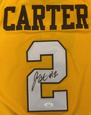 Jevon Carter Signed Autographed West Virginia Mountaineers Nike Jersey JSA COA - Image 1 of 4
