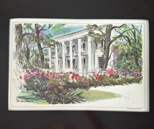 9 Vintage Esso Exxon Reversible Placemats Hermitage Nashville TN • George Shawe - Picture 1 of 9