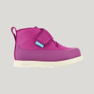 Native Dark Samba Pink Fitzroy Fast Slip On Shoes Girls Size 12 - Picture 1 of 6