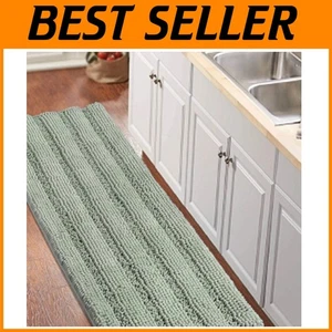 Plush Microfiber Kitchen Rug 59" - Water Absorbent - Picture 1 of 9