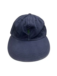 Vintage Polo Sport Ralph Lauren Long Bill Navy Baseball Hat Made In USA Rare - Picture 1 of 4