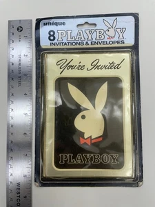 RARE VTG Playboy Invitation Cards with Envelopes 8x New in Original Packaging EX - Bild 1 von 4
