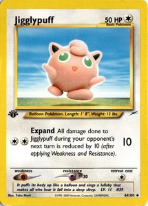 Jigglypuff Uncommon Neo Destiny 044/105 MP - Bild 1 von 2