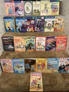 LOT 25 LEVELED READERS 1, & 2, HELLO READER STEP INTO READING, I CAN READ ! SC - Picture 1 of 1