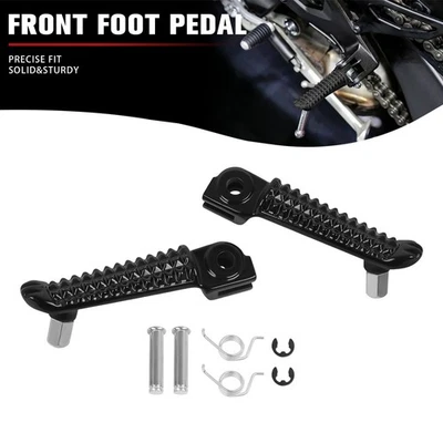 Front Footrests Foot Pegs For Yamaha YZF-R1 YZF-R1M 2015-2023 YZF-R1S 2016-2018 - Image 1 of 4