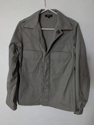 A.P.C. Men French Jacket Military Vintage French Casual Minimalist Size Small - Image 1 of 4