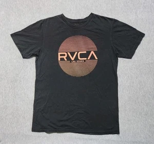 RVCA T-Shirt Herren Large schwarz Las Vegas Destination Surf Skate Künstler Streetwear - Bild 1 von 6
