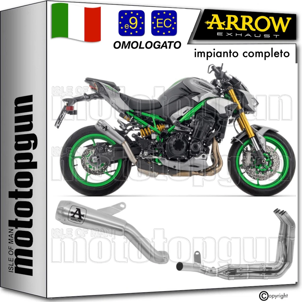 71986PRI Terminale Pro-Race Nichrom Arrow Kawasaki Z 900 2025-