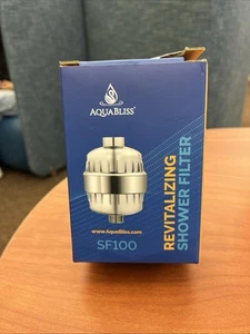 AquaBliss SF100 Revitalizing Shower Filter Chrome Tone Filtration & Rejuvenation - Picture 1 of 1