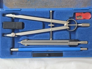 Vintage Pickett Zeichenwerkzeuge im Koffer Made in West Germany #1505 - Bild 1 von 5