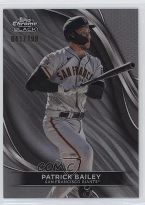 2024 Topps Chrome Black Refractor /199 Patrick Bailey #59 - Image 1 of 2