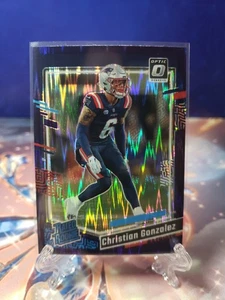 Christian Gonzalez 2023 Panini Donruss Óptica Púrpura Choque Clasificado Novato #274 - Imagen 1 de 2