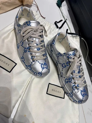 AUTÉNTICO Gucci Ace Bajo GG Monograma Foto 1 de 4