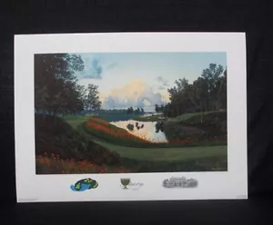 The President's Cup 2000 Robert Jones Golfschläger Lithographie Ken Venturi USA - Bild 1 von 6