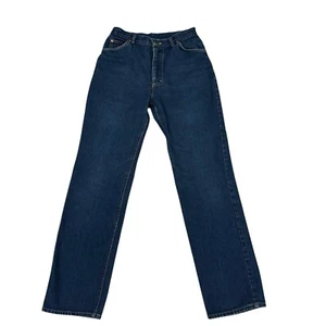 Vintage Lee Jeans Womens Size 14 Mom Blue Denim Pants UNION Made In USA 28 x 32 - Picture 1 of 11