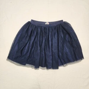 H&M Girls Youth Navy Blue Sparkle Skirt Size 8-10 Years - Picture 1 of 7