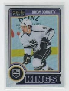 14/15 OPC Platinum Los Angeles Kings Drew Doughty White Ice #105 Ltd #115/199 - Picture 1 of 2