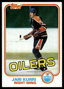 Jari Kurri | 1981-82 Topps #18 Rookie | NM+ - Picture 1 of 2