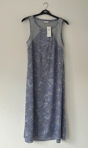 M&S COLLECTION LIGHT BLUE MIX PURE MODAL FLORAL PRINT NIGHTDRESS - Picture 1 of 5