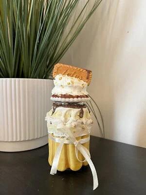 Tarro decorado para dulces, decoración de cocina de regalo, anfitriona, Navidad todas las ocasiones Foto 1 de 4