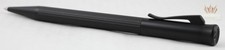 GRAF VON FABER-CASTELL TAMITIO BLACK EDITION WITH RUTHENIUM TRIM BALL POINT PEN!