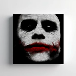 Joker Labios Rojos Batman Lienzo Impresión Arte de Pared Decoración del Hogar Colgante de Pared - Imagen 1 de 10
