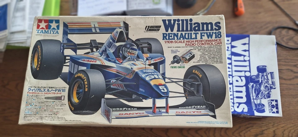 Tamiya Williams Renault FW18 58179 with Hop Ups - Immagine 1 di 4