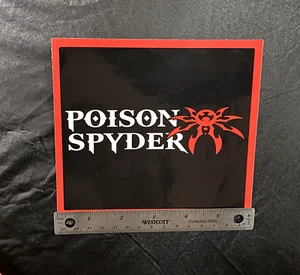 Poison Spyder Off-Road Racing Large Sticker Decal 6 x 5.25 Inch - Picture 1 of 8