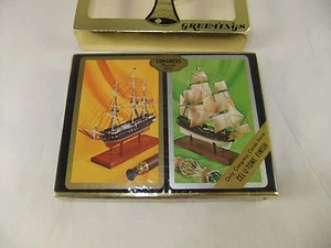 Tarjetas de juego de colección náuticas barcos altos veleros veleros - Imagen 1 de 9