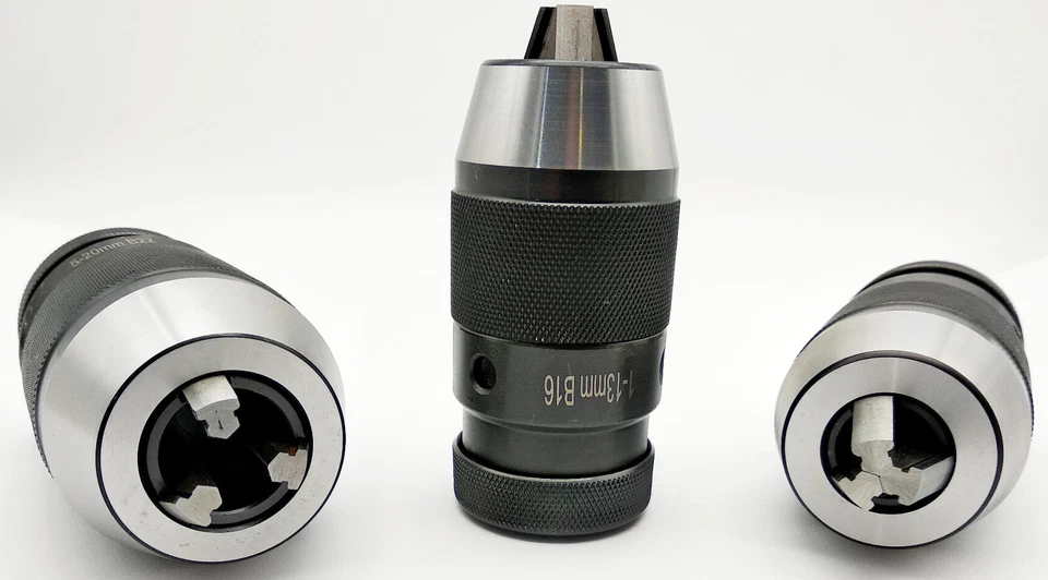 Präzisions Bohrfutter B 16,18,22 Kegeldornaufnahme Spannweite: 1-13,1-16,5-20mmm - Bild 1 von 4