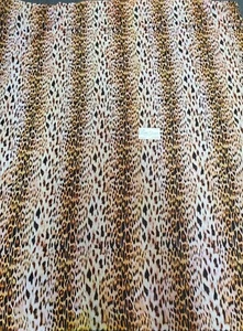 Stretch Chiffon Spandex Digital Print - 4 Way Stretch - 58/60 - "Pink Leopard" - Picture 1 of 6