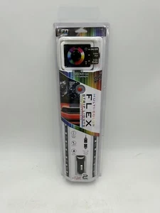 LED Innovation 23817 Multi-Color (2)24" Flex Strip Lights 12v Plug-In #9577 #B - Picture 1 of 8