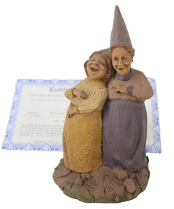 Tom Clark Gnome COMFORT AND JOY 1992 Edition #1 5184 Grandma Gnomes COA Cairn - Picture 1 of 14
