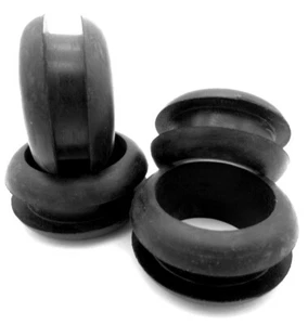 1"" Loch Gummi Tülle Kabel Kabel Buchse passt 1"" Loch 1/4"" Panel, hat 7/8"" ID - Bild 1 von 12