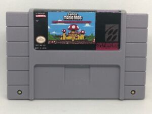 Super Mario Bros. The Invaders of Mushroom Kingdom Super Nintendo SNES US Seller