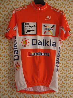 Maillot cycliste Dalkia Giordana Lille Métropole Vintage Roubaix jersey - 1 / XS - Photo 1/4