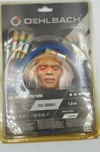 Oehlbach 130701 XXL No Limit Bildbauteil Videokabel 1m blau - Bild 1 von 3