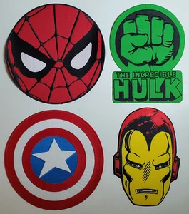 MARVEL SUPERHERO 10" JACKET Patch Collection- Your Choice of 4- USA Mailed - Picture 1 of 1