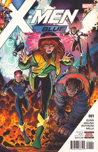 X-Men Blue Marvel Comics #1 June 2017 Bunn, Molina & Buffagni Mint Bag & Board - Picture 1 of 3